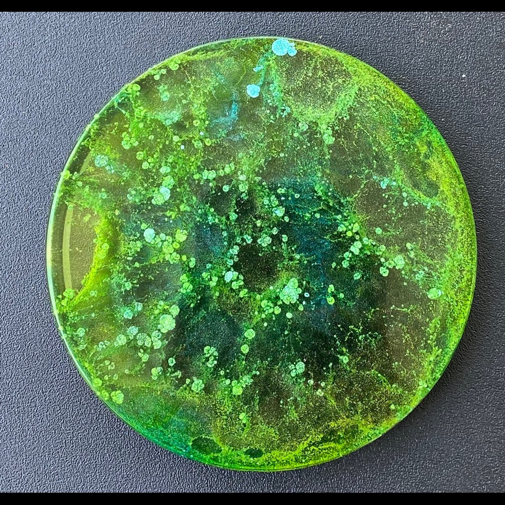 Resin coaster